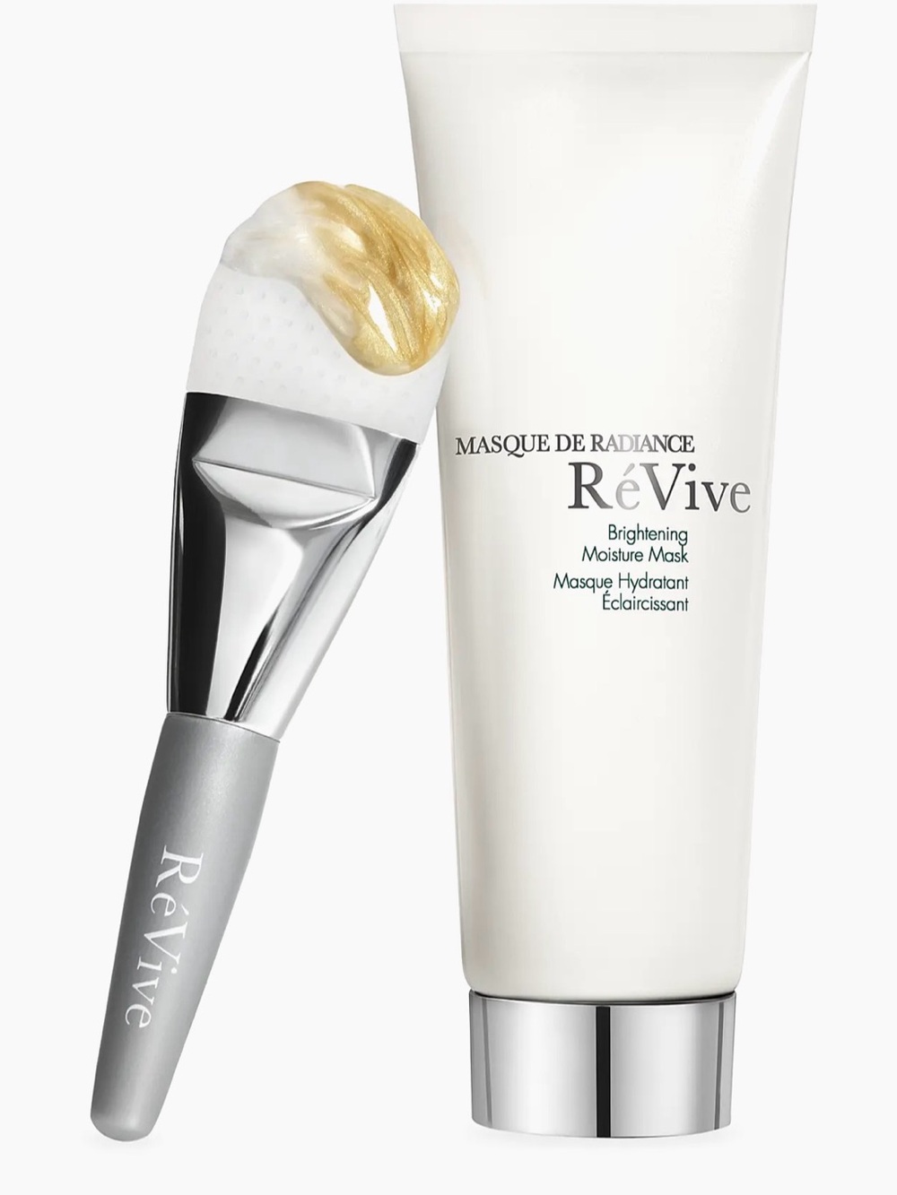 Masque de Radiance Brightening Moisture Mask — White & Gold